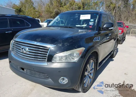 2014 Infiniti Qx80 from USA, damaged, VIN JN8AZ2NF2E9555610